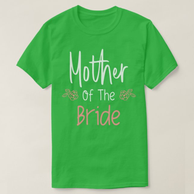 Camiseta Jantar de Rehearsal de Noivado da Mãe da Noiva (Frente do Design)