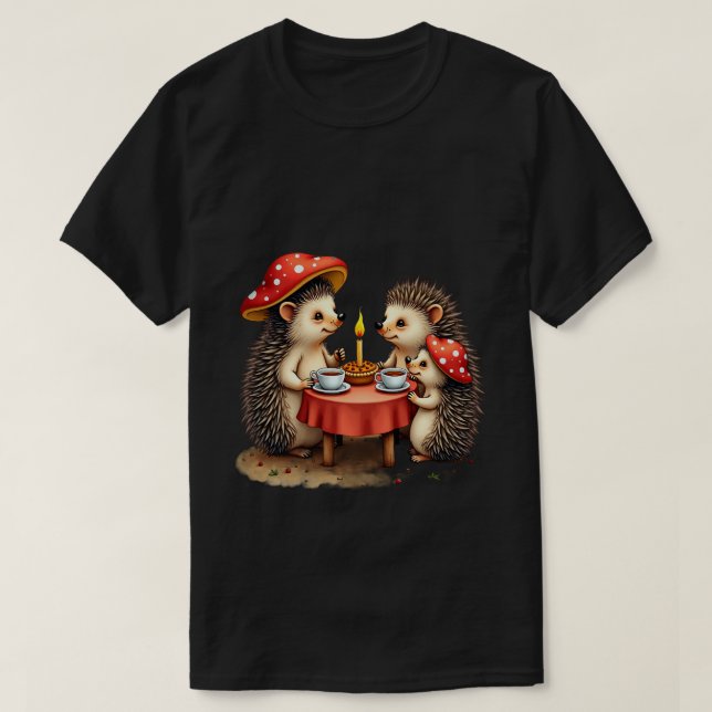 Camiseta Jantar do ouriço (Frente do Design)