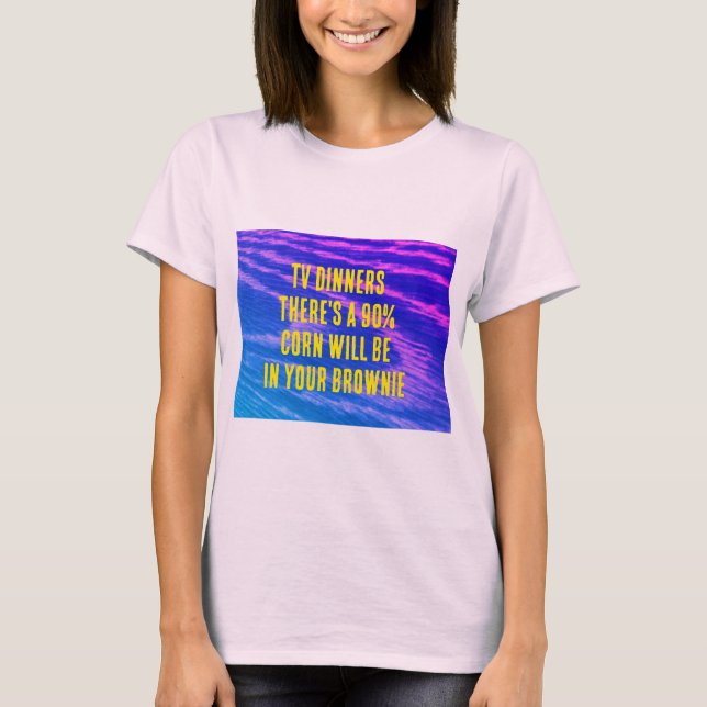 Camiseta JANTAS na TV (Frente)