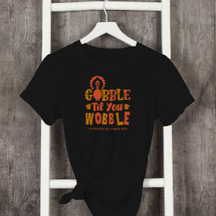Camiseta Janto Amizade Gobble Til You Wobble