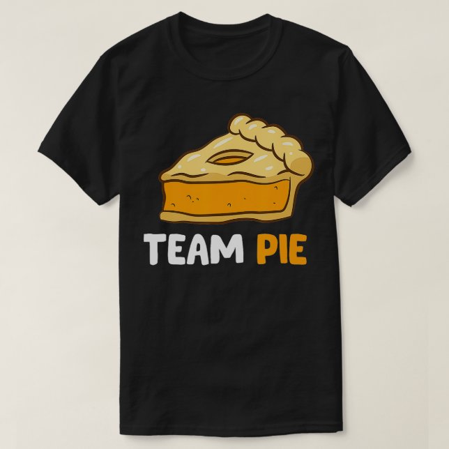 Camiseta Janto de Ação de Graças Pumpkin Pie Ação de Graças (Frente do Design)