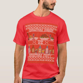 Camiseta Janto de Natal vs. festa de natal