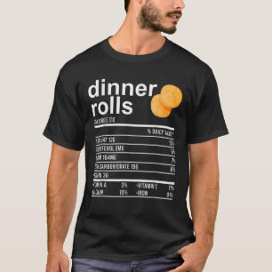 Camiseta Janto Rolls Fatos Nutrição Roupa Engraçado Gra