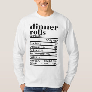 Camiseta Janto Rolls Fatos Nutrição Roupa Engraçado Graças