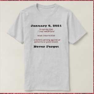 Camiseta January 6 Insurrection