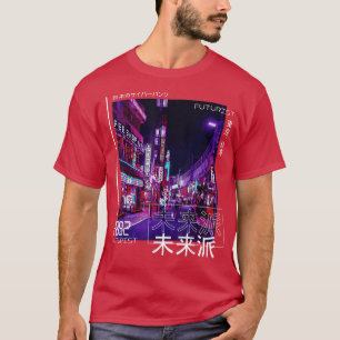 Camiseta Japa Japonês Cyberpunk Tokyo Streetwear