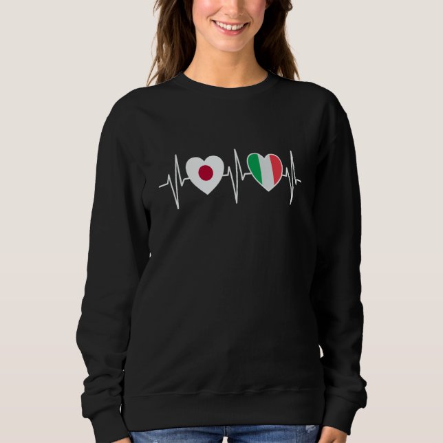 Camiseta Japan And Italy Italian Flag Flags (Frente)
