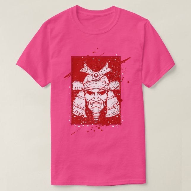 Camiseta Japan Samurai Warrior  (Frente do Design)