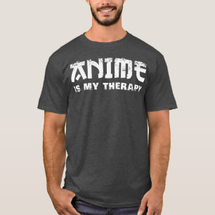 Camiseta Japan Style, Anime Is My Therapy, Anime