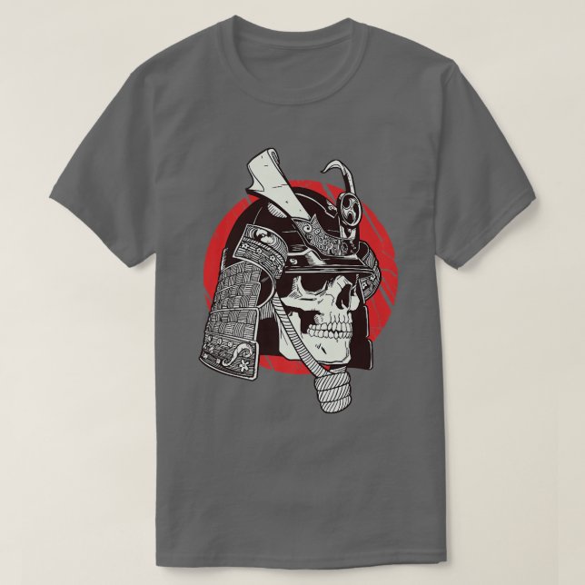 Camiseta Japan Warrior Samurai Bushido Code Japanese Swords (Frente do Design)