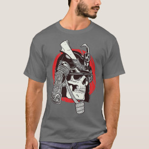 Camiseta Japan Warrior Samurai Bushido Code Japanese Swords