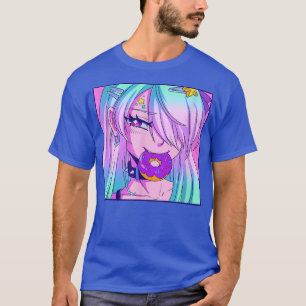 Camiseta Japanese Anime Girl Waifu Japan Kawaii Otaku 