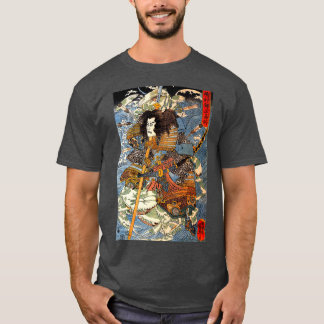 Camiseta JAPANESE ART PRINT Japanese Samurai 2