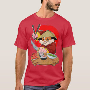 Camiseta Japanese Food I Maki Lover I Samurai Sushi Guinea 