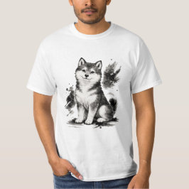 Camiseta 【Japanese Ink Puppy T-Shirt】