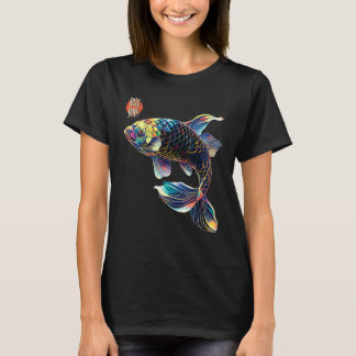 Camiseta Japanese Koi Fish, Koi Carp Lovers, Women, Men, Ki