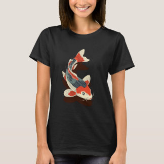 Camiseta Japanese Koi Fish Ukiyo-e & Irezumi Tattoo Art Zen