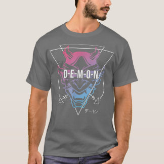 Camiseta Japanese Oni Mask Demon Ogre - Aesthetic Japan Sam