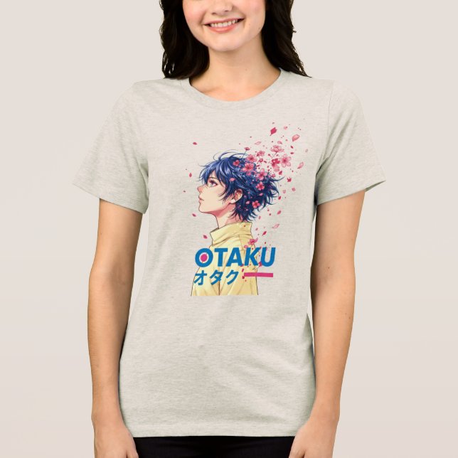 Camiseta Japanese Otaku Aesthetic Minimalist Streetwear (Frente)