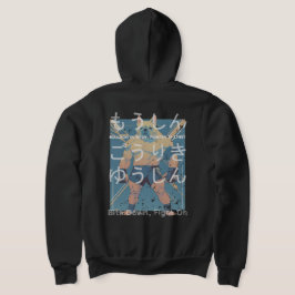 Camiseta Japanese Retro Anime Bulldog MMA Mixed Martial Art