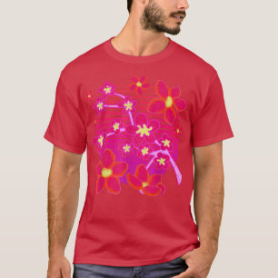 Camiseta Japanese Sakura Pink Flower 80s Vaporwave Cherry B