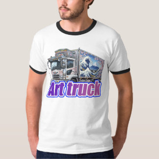 Camiseta Japanese Sakura Wave Art Truck "DEKOTORA"