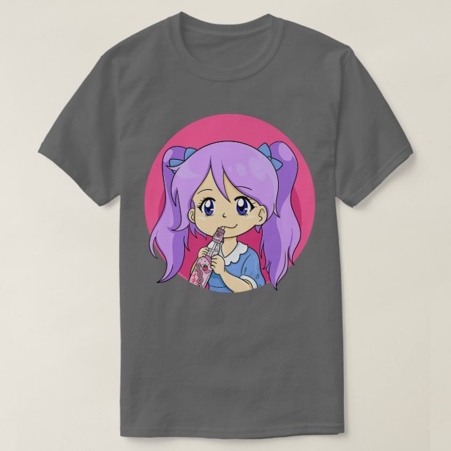 Camiseta Japanese Strawberry Blueberry Soda Japan  (Frente do Design)