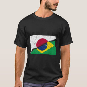 Camiseta Japão: Brasil, Brasil, Bandeira do Brasil, Orgulha