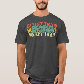 Camiseta Japão Bullet Train Shinkansen Vintage Japonês Kan