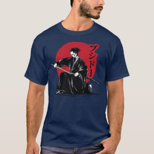 Camiseta Japão Cultura Art Samurais Japoneses Aestética  
