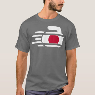 Camiseta Japão Curling Team Fans Jersey Japonês Curler Win