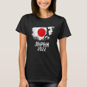 Camiseta Japão - Equipe Japonesa de Futebol de Bandeira - 2