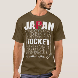 Camiseta Japão - Fãs de Hockey com Gelo Jersey - Suporte a 