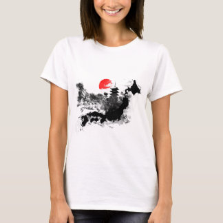 Camiseta japão - kyoto abstratos