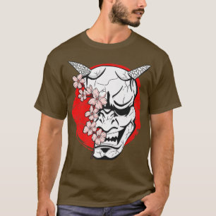 Camiseta Japão - Máscara Oni Demon - demônio