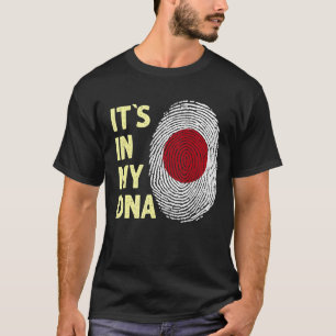 Camiseta Japão: Meu Dna - Equipe Japonesa De Bandeiras