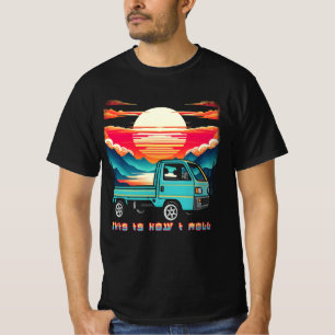 Camiseta Japão Mini Carro De Caminhão Kei Sobre Compacto 4w