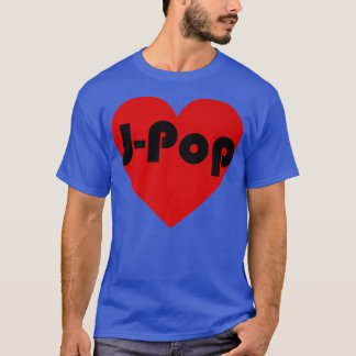 Camiseta Japão Music JPop Heart Pattern