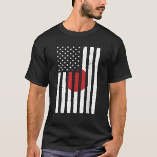 Camiseta Japão Raiz Estados Unidos Patrimônio Sinalizador M