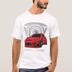 Camiseta Japão Rotary Mazda RX7 BRAAP