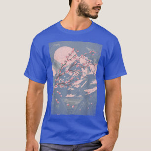 Camiseta Japão Sakura Flor Flor Rosa Floral Japonês Cherry