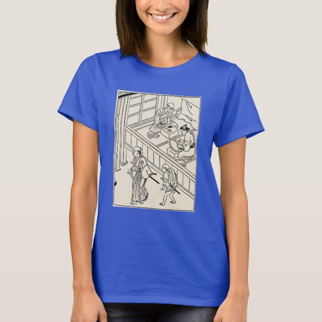 Camiseta Japão: Samurai, 1700 (Frente)