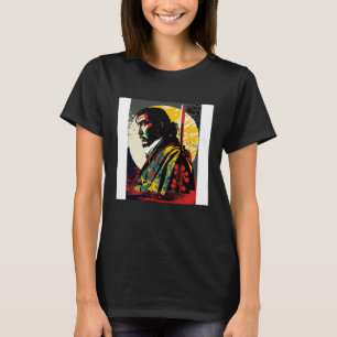 Camiseta Japão Samurai Espada Retro Vintage Guerreiro Japon