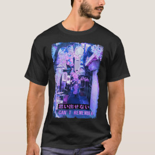 Camiseta Japão Street Fashion Vaporwave Glitt Tokyo Night