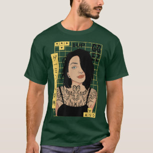 Camiseta Japão Tatuando Gamer Girl Animing WASD