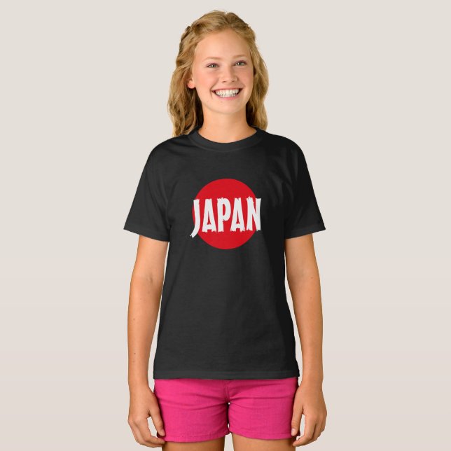 Camiseta Japon Soleil Rouge (Frente Completa)