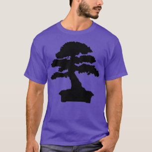 Camiseta Japonês Bonsai Tree Zen Meditação Mestre Bonsai
