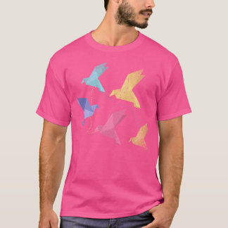 Camiseta Japonês Cultura Art Origami Master Gift Colorful