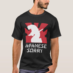 Camiseta Japonês Desculpe Sarcasmo Engraçado - Harakiri Gra