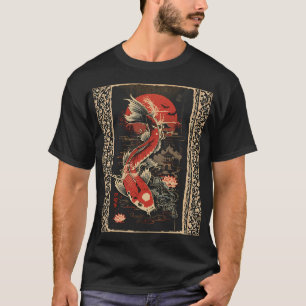 Camiseta Japonês – estética paisagística japonesa retrô